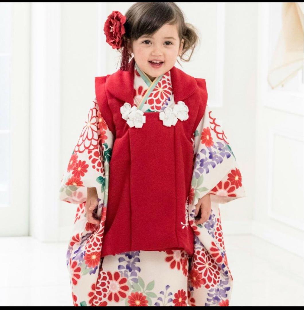 キャサリンコテージ　七五三　三歳　３歳　女の子　被布　着物