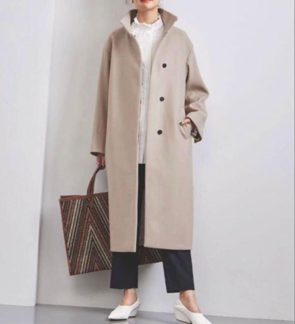 最終お値下げ❗️ユナイテッドアローズ 定価5.7 万スタンドカラーコート 美品