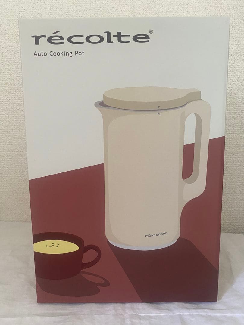 recolte レコルト 自動調理ポット スープメーカー 大容量 約600ml