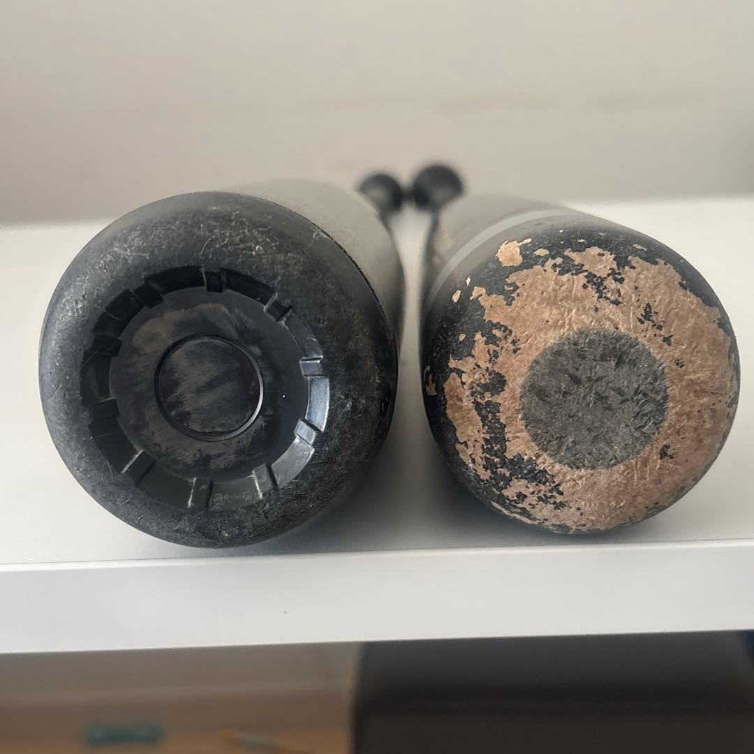 ZETT ゼット 軟式バット　Mizunoミズノ トレーニングバット　2本セット