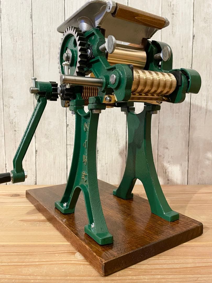 小野式製麺機　両刃　【2505-02】　説明書コピー有り