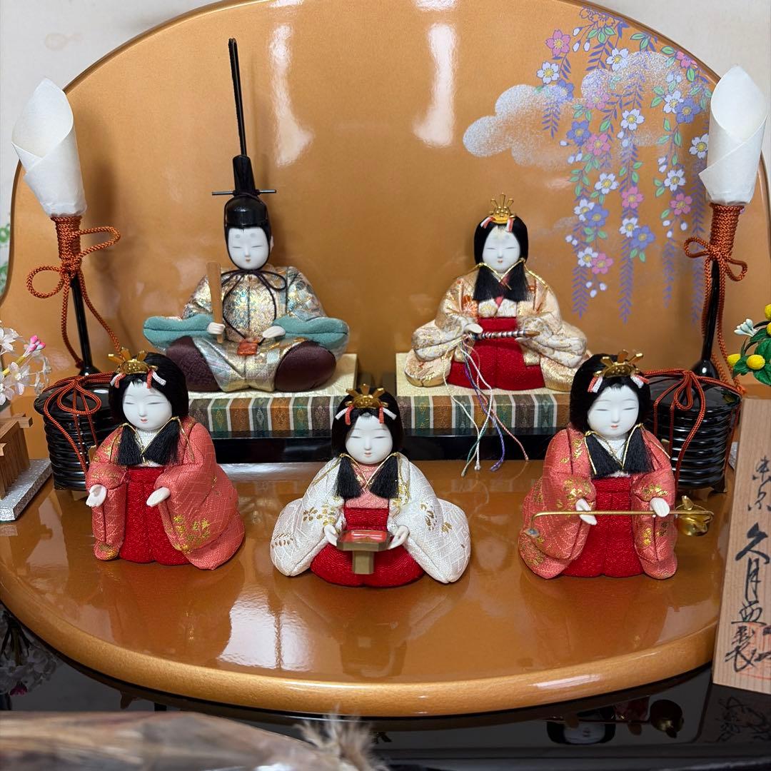 雛人形 5体セット
