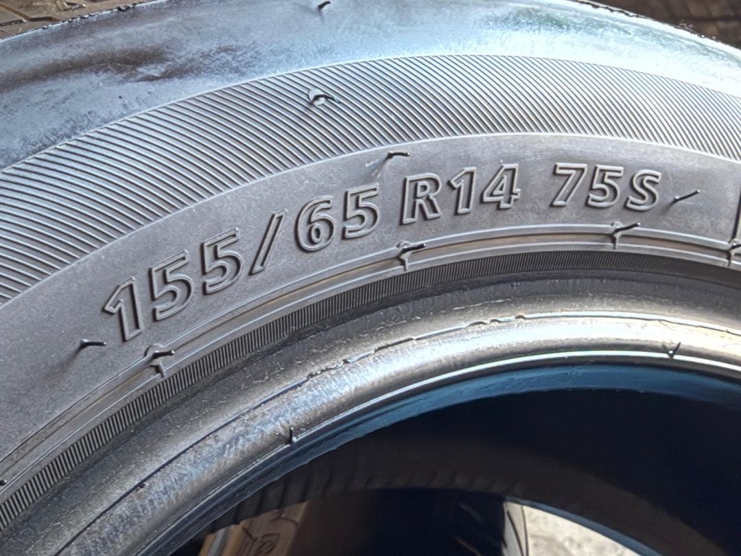 タイヤ・ホイール (556)155/65R14 BRIDGESTONE NEXTRY