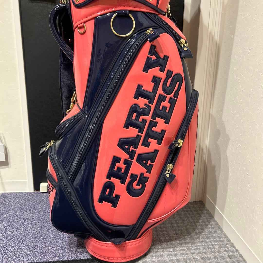 PEARLYGATES パーリーゲイツ レディース キャディバッグ エナメル