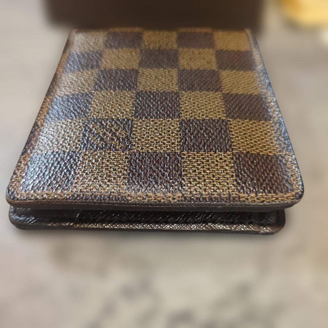 美品✨️ルイヴィトン ダミエ⭐️N60895 二つ折り財布⭐️箱・保存袋付