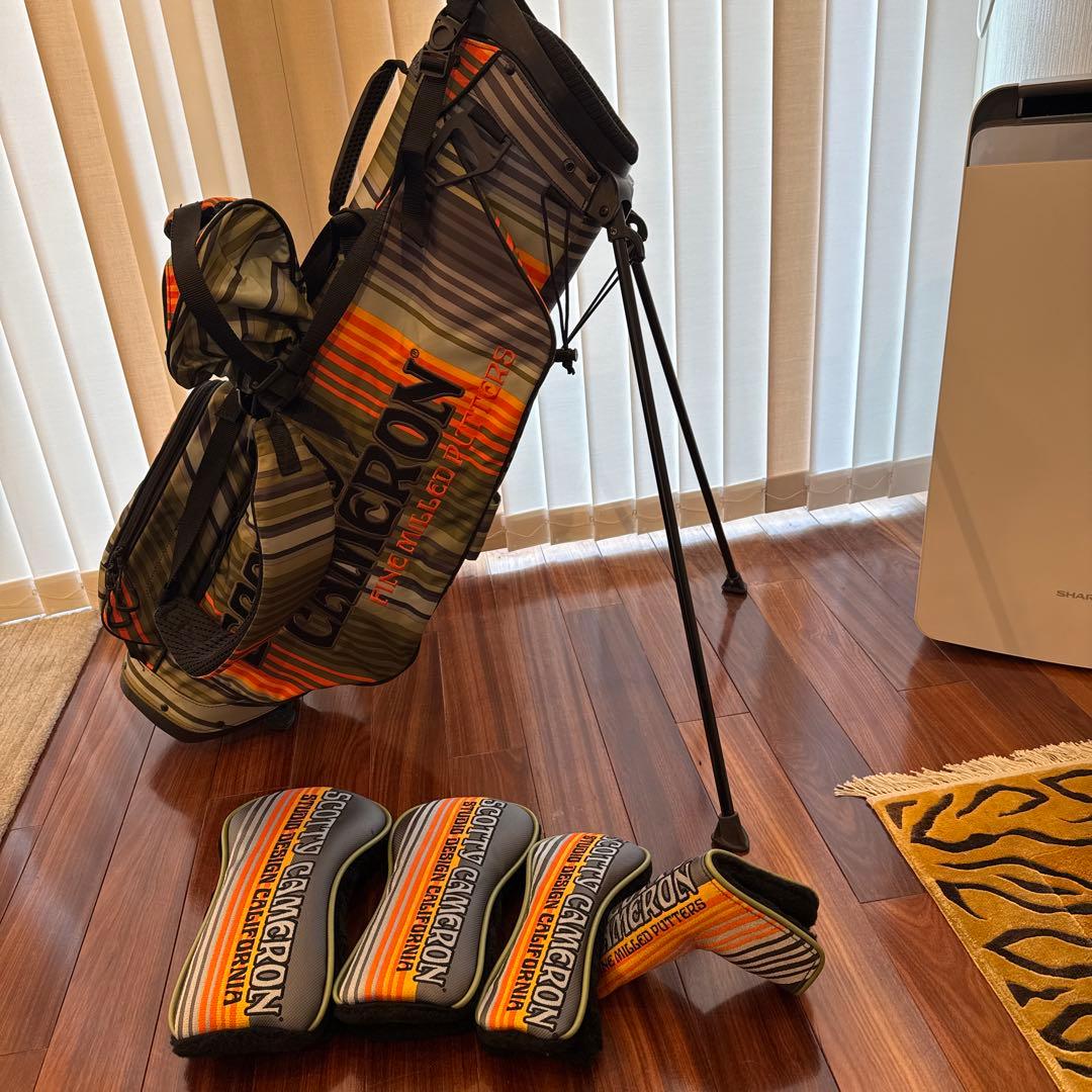 SCOTTY CAMERON キャディバッグ オレンジ/グレー