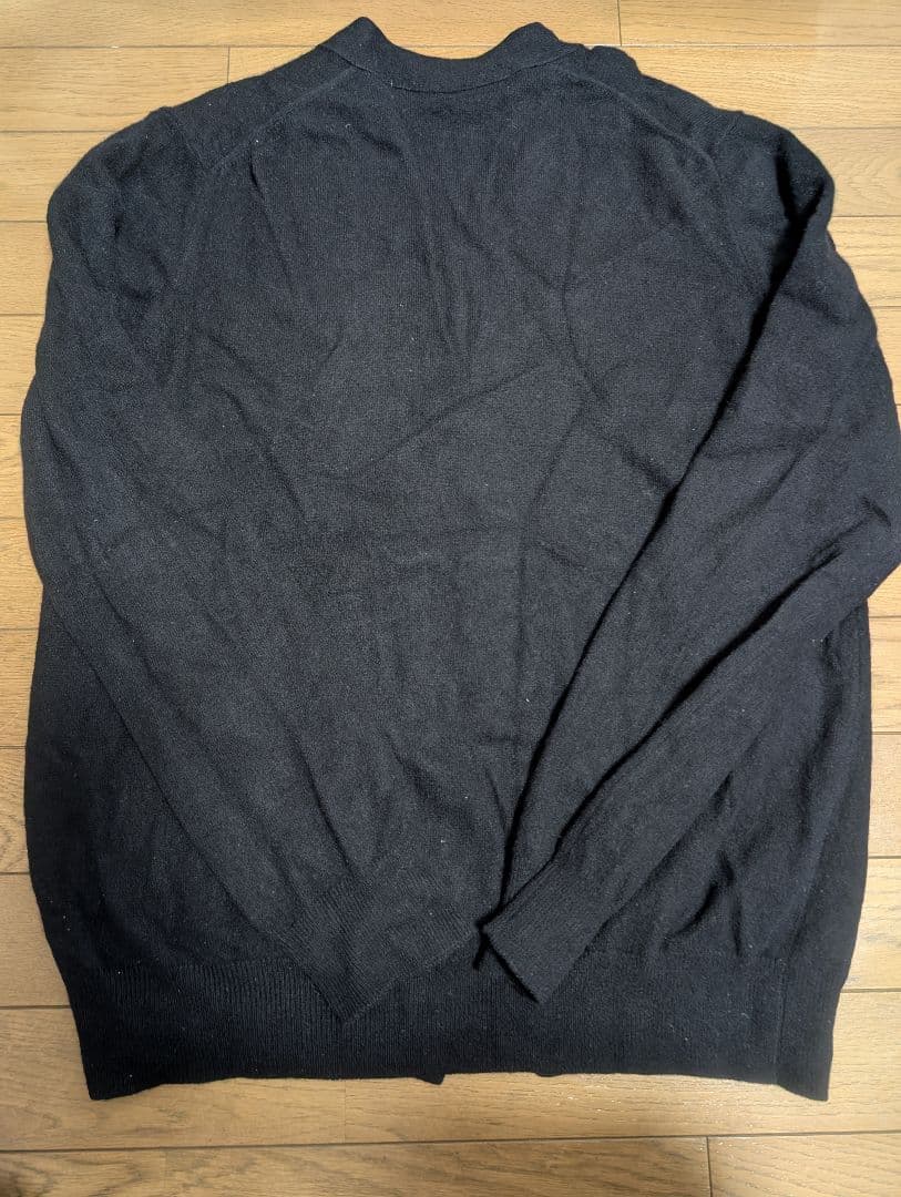PLAY COMME des GARÇONS ブラックカーディガンXL