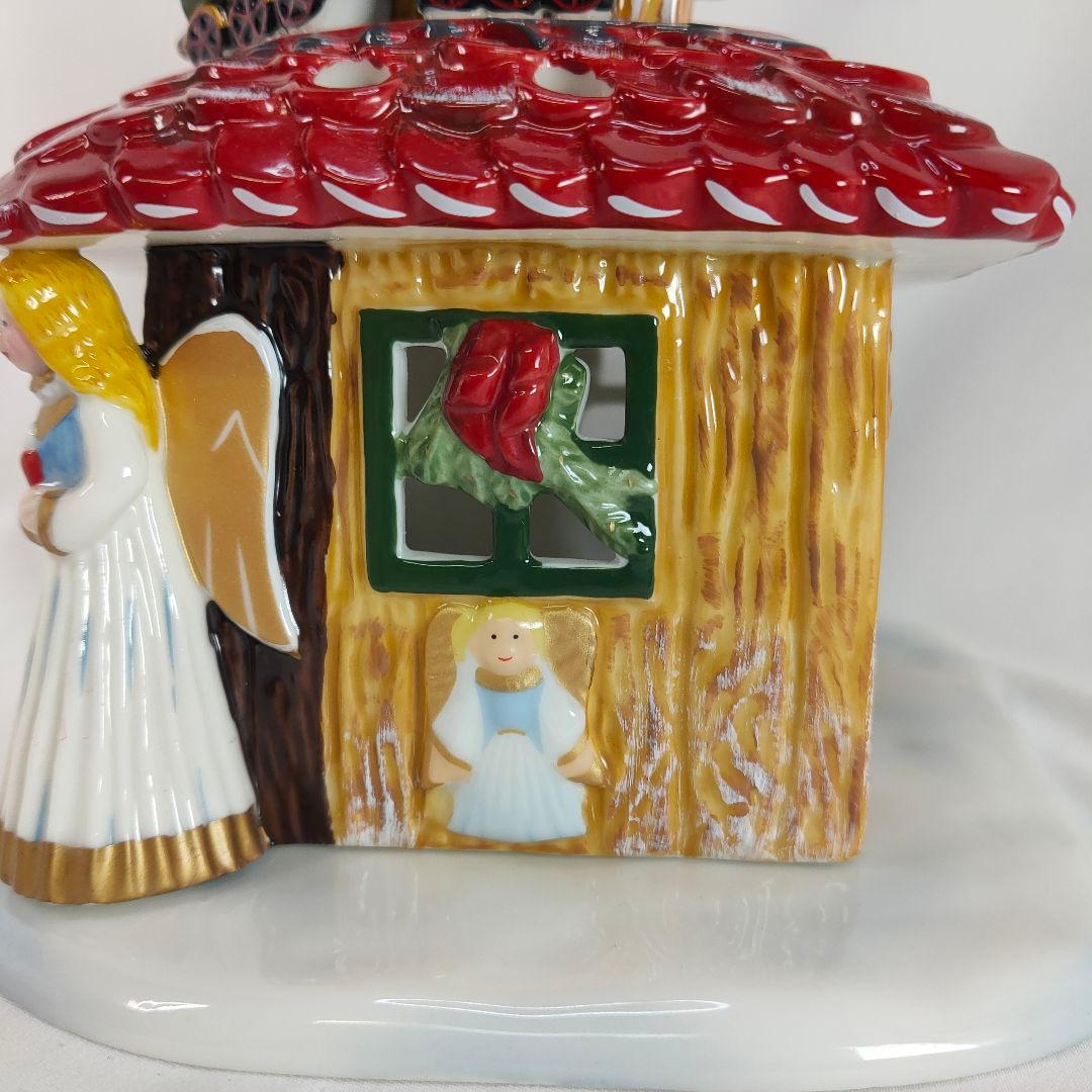 レア！極美品✨ビレロイアンドボッホ 陶器製クリスマスキャンドルハウス