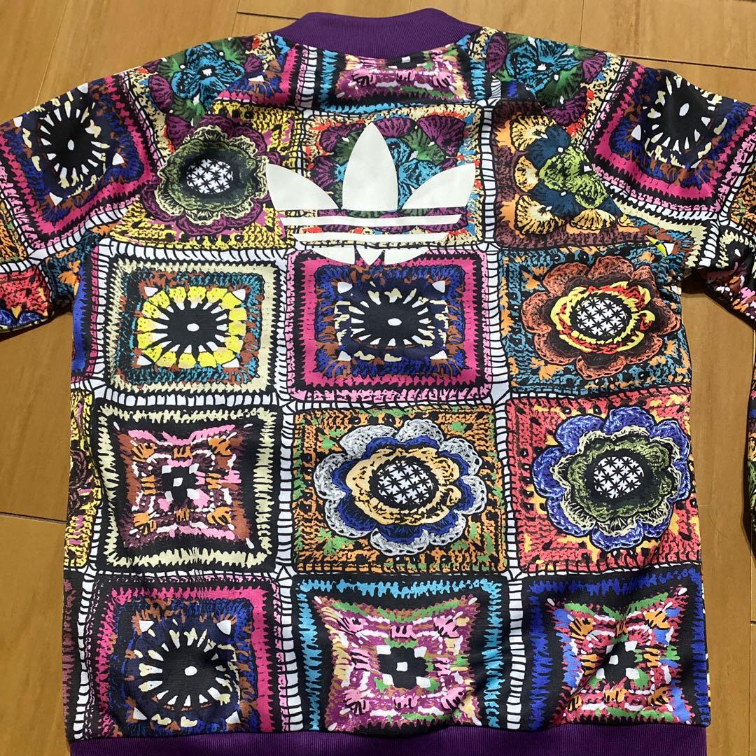 【美品】adidas オリジナルス パーチワーク柄 トラックジャケット