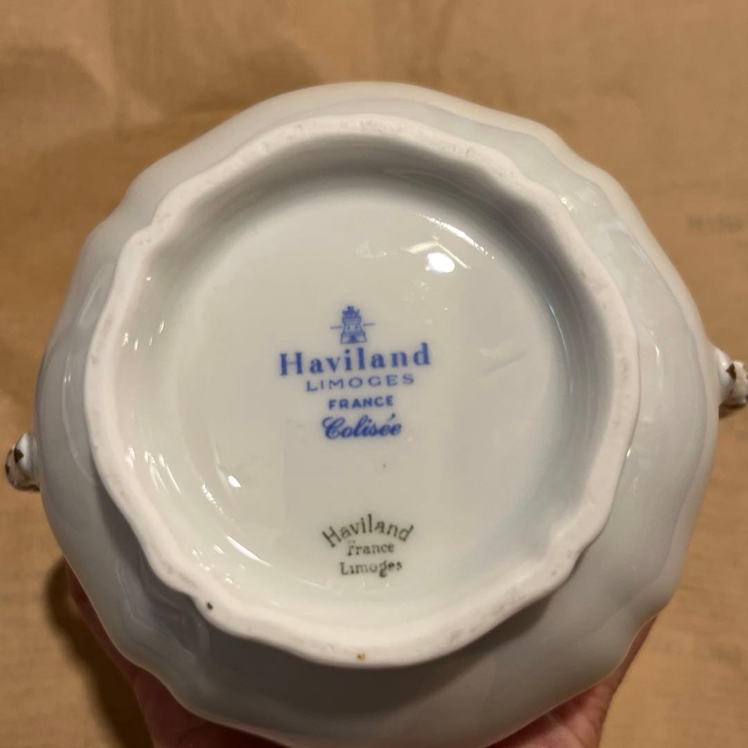 希少 アビランド リモージュ ティーポット シュガーポット クリーマー 3点