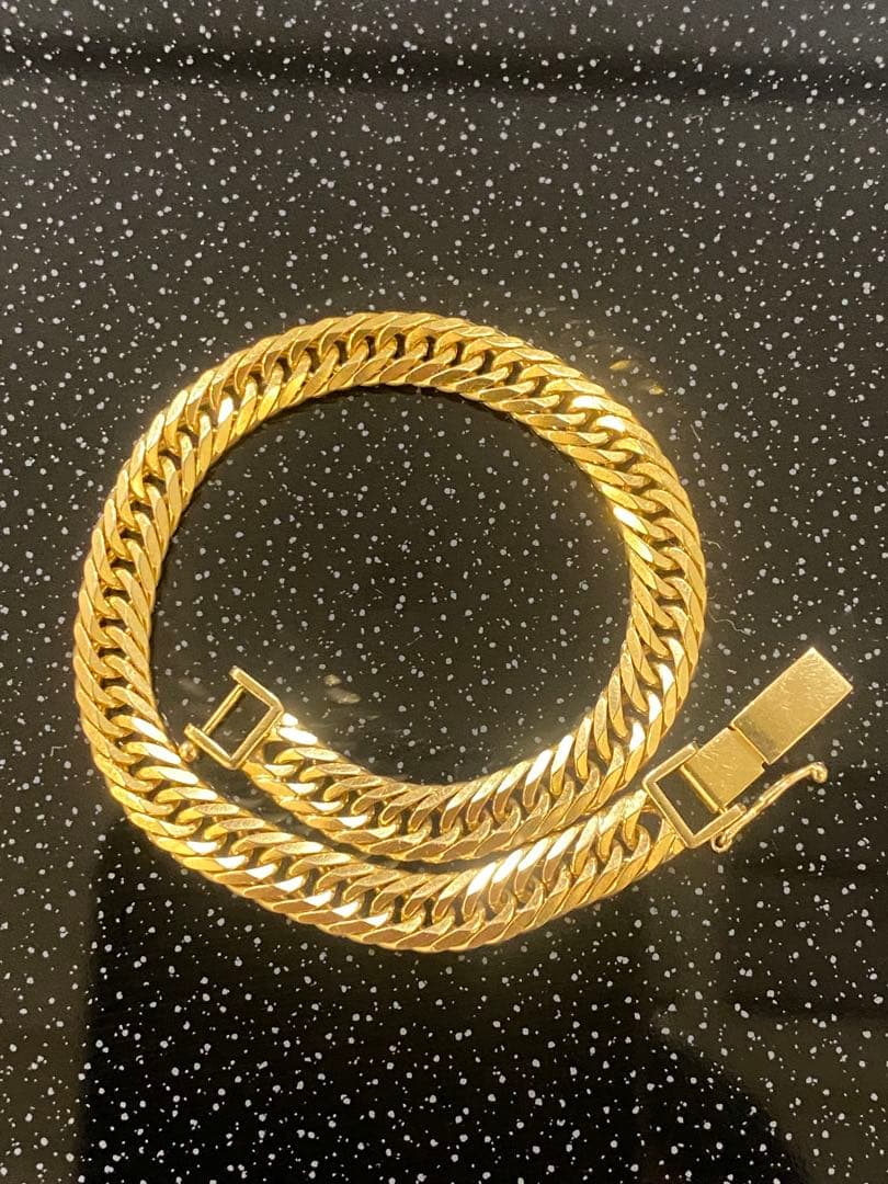 K18 喜平8面トリプルブレスレット19.9g造幣局マーク刻印入