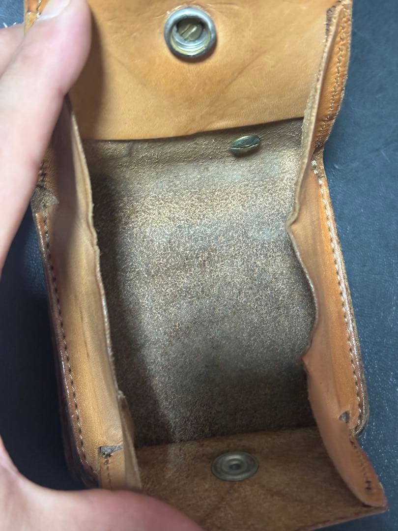 ALZUNI エキゾチックレザー　カスタムウォレット