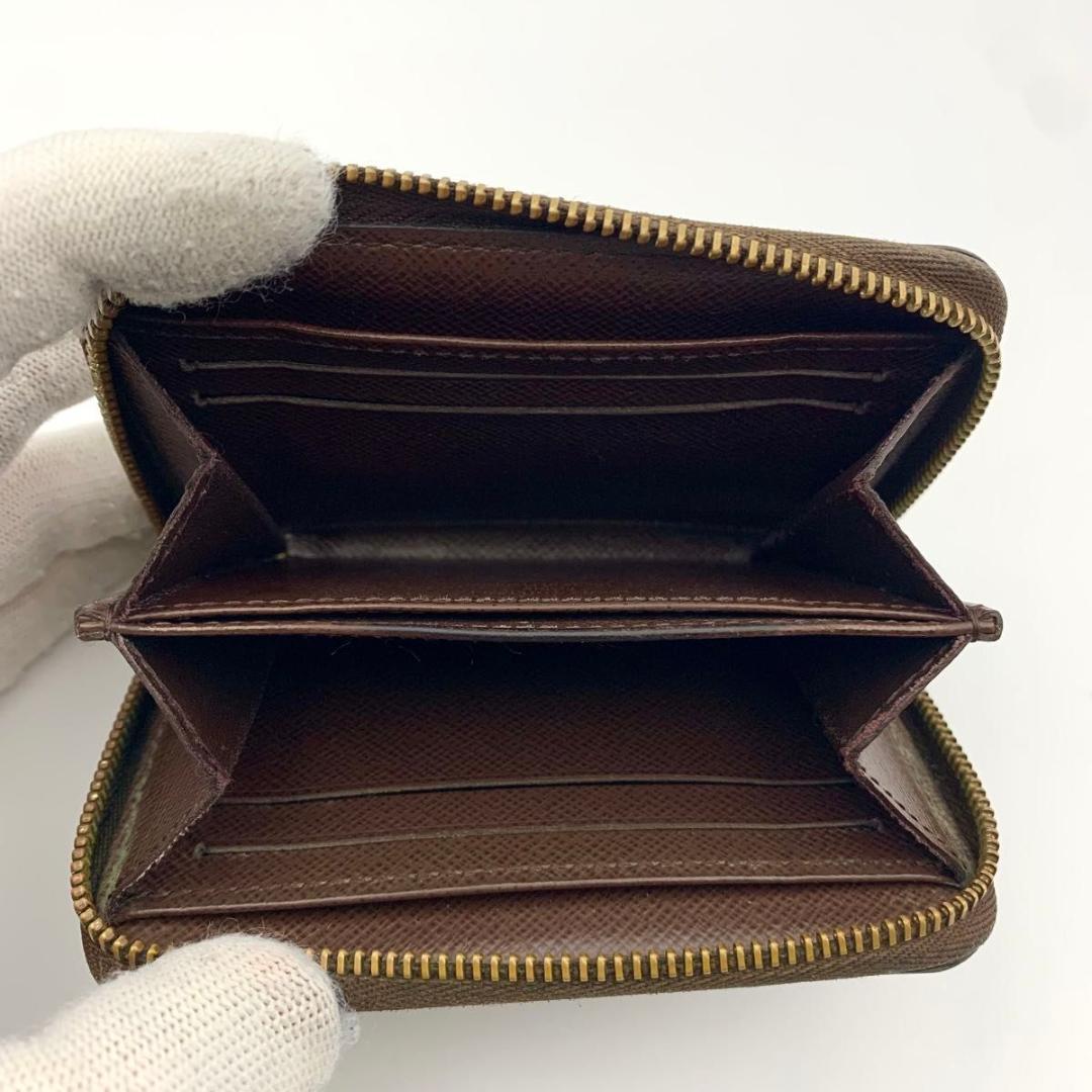 鑑定済み ルイヴィトン ジッピーパース 財布 ケース ダミエ コンパクト