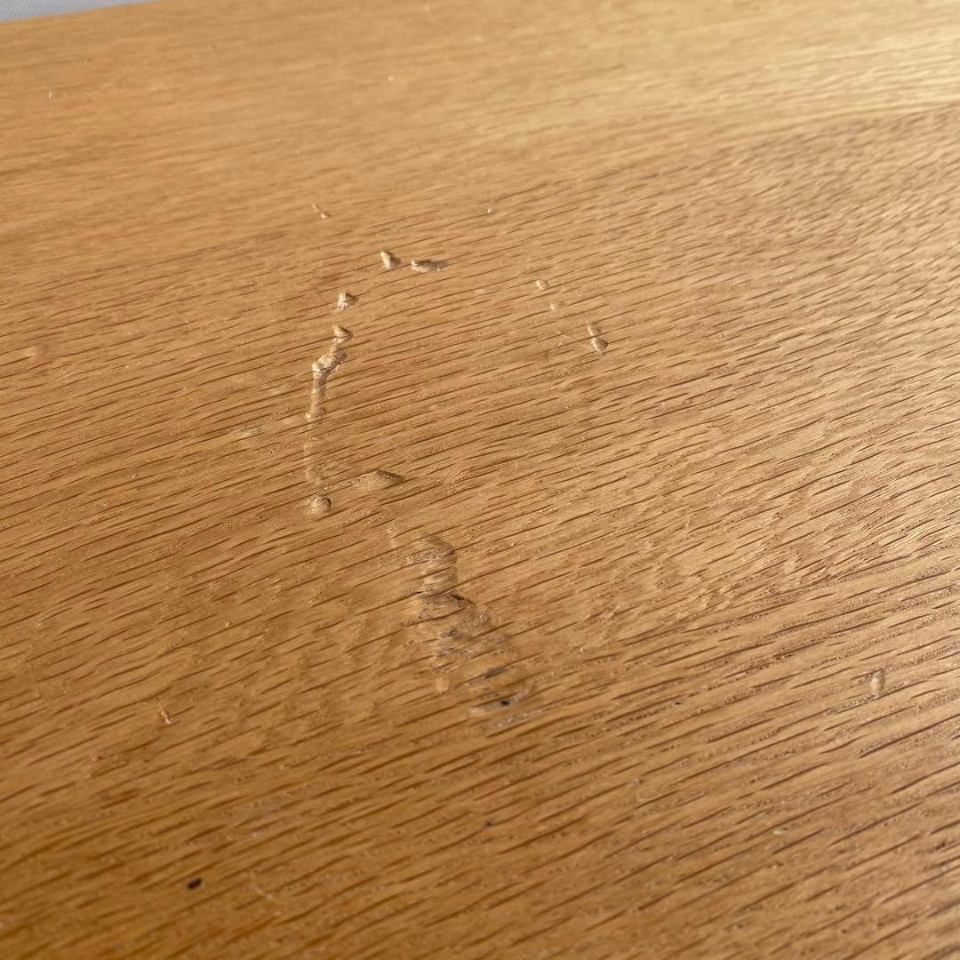 廃盤品　無印良品　MUJI コの字　デスク　無垢材デスク　テーブル　オーク材