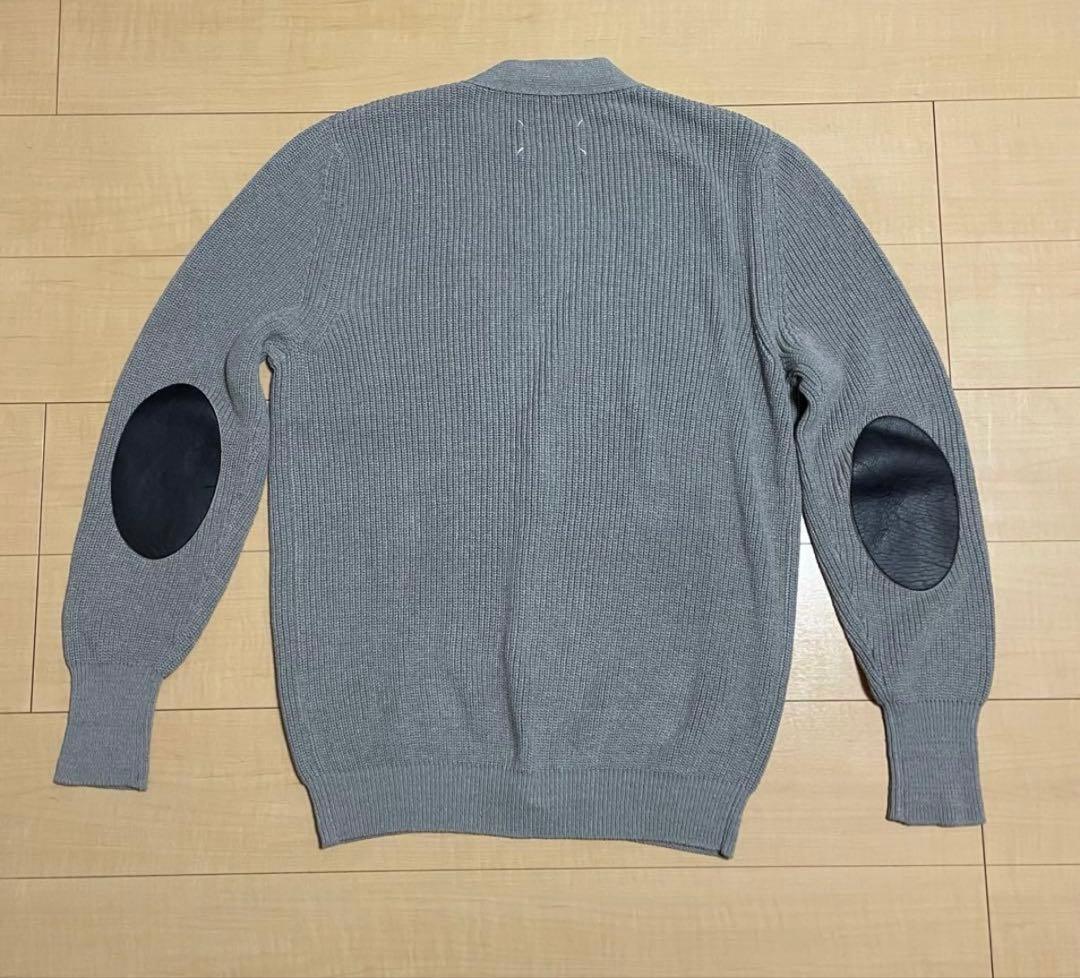 メゾンマルジェラ　エルボーパッチ　カーディガン　maison margiela