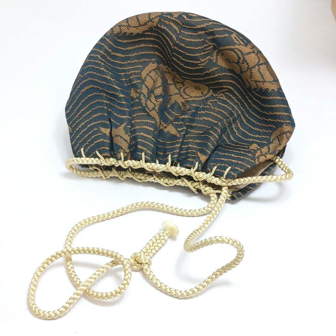 Y3339-5 備前焼 高原敏 茶入 共箱 古代名物裂仕覆付　#13