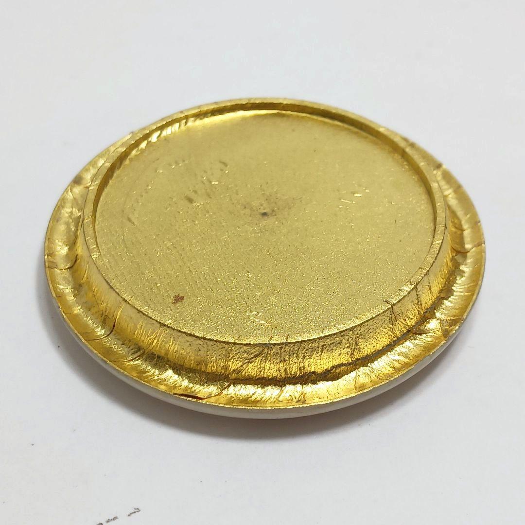 Y3339-5 備前焼 高原敏 茶入 共箱 古代名物裂仕覆付　#13