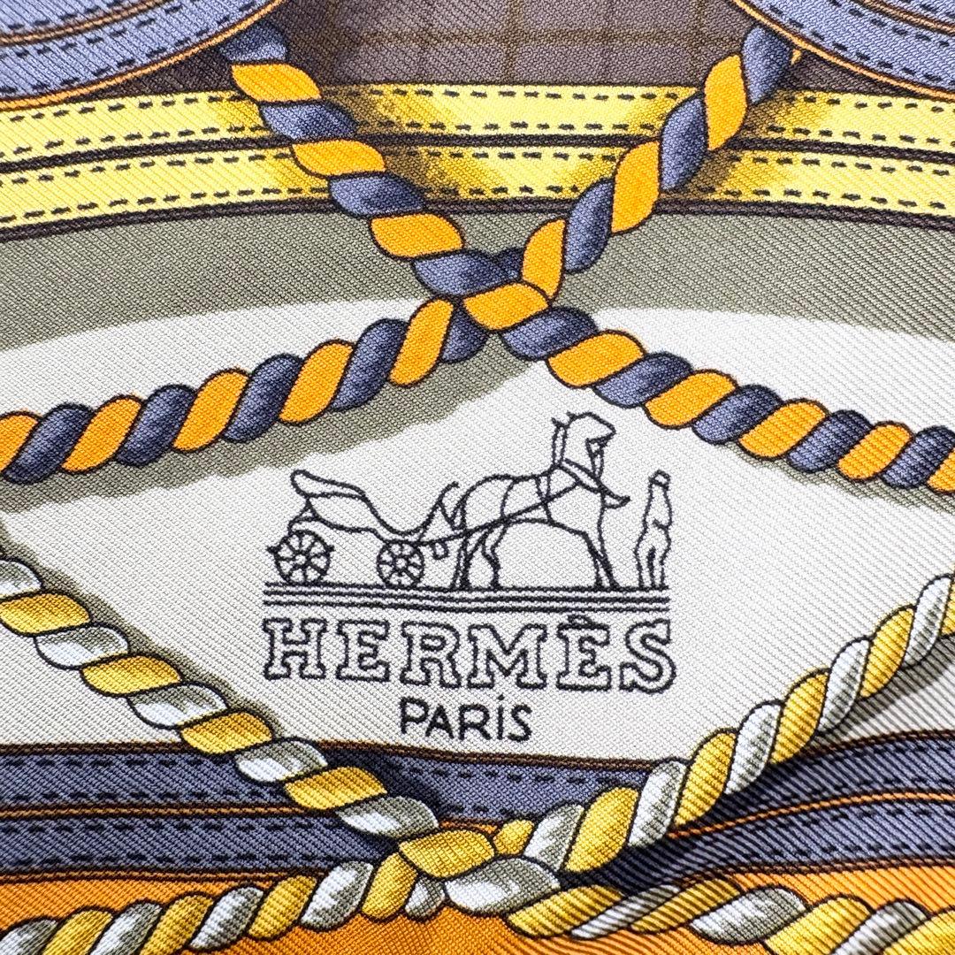 hi HERMES エルメス 45 スカーフ GRANDE TENUE
