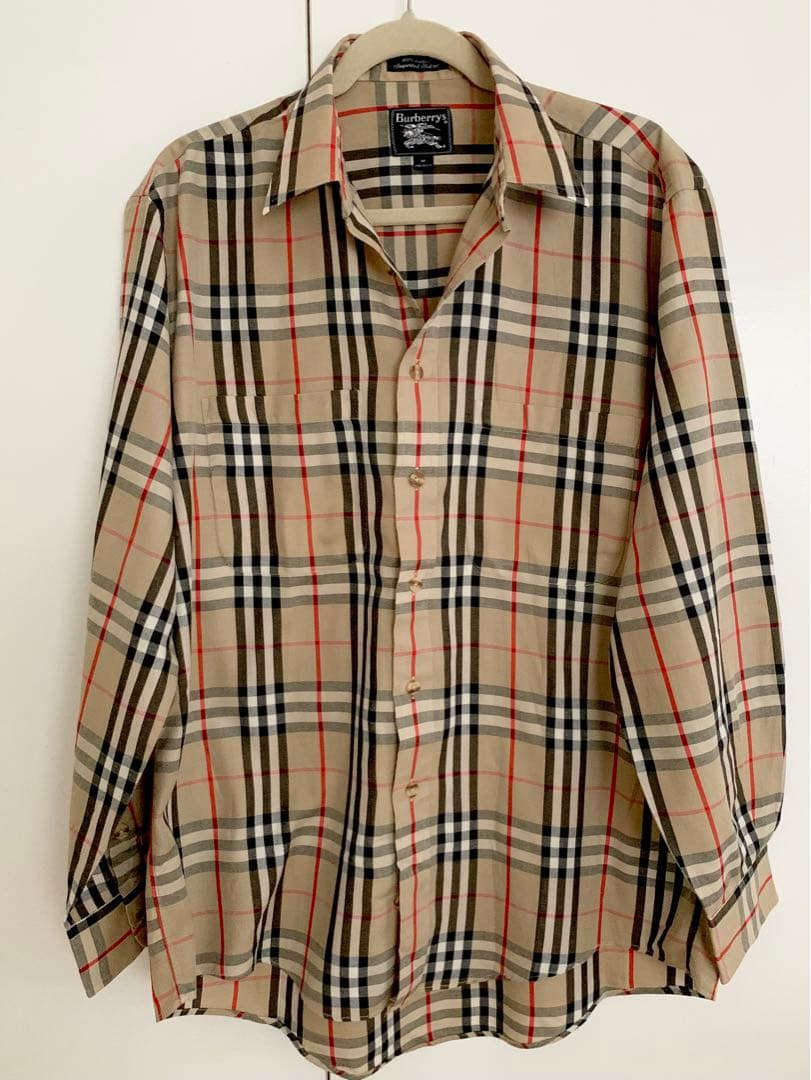 【新品未使用】Burberrys バーバリー　ノバチェック　シャツ M