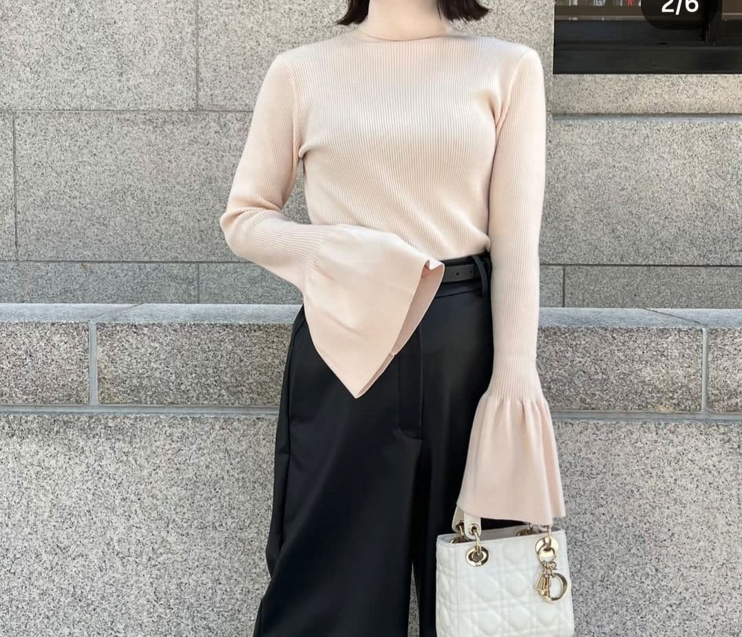 ヘイヴ HEVE スズランカフリブニット ニットリブニット 新品 未開封