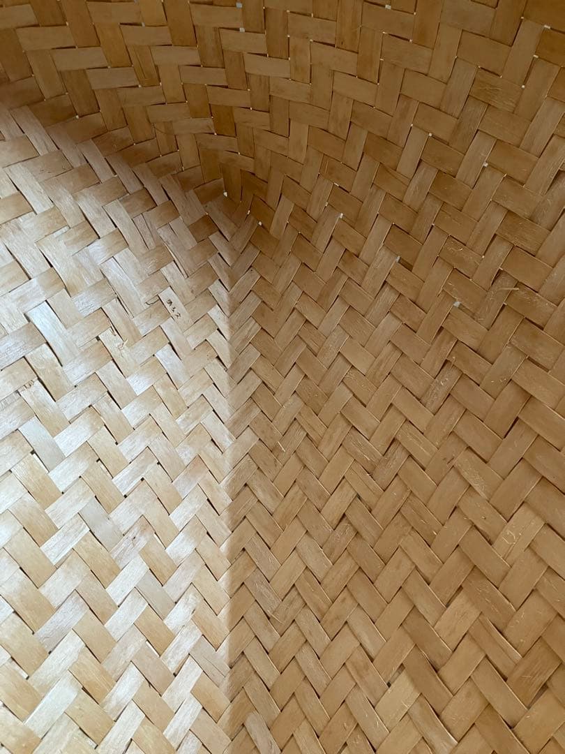 イタヤカエデ　カゴ　籠　バスケット