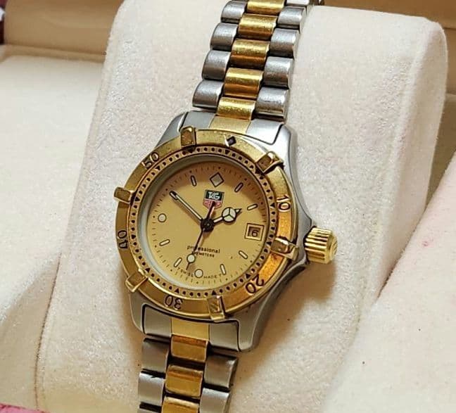 【ジャンク】TAG Heuer プロフェッショナル200M ゴールド×シルバー