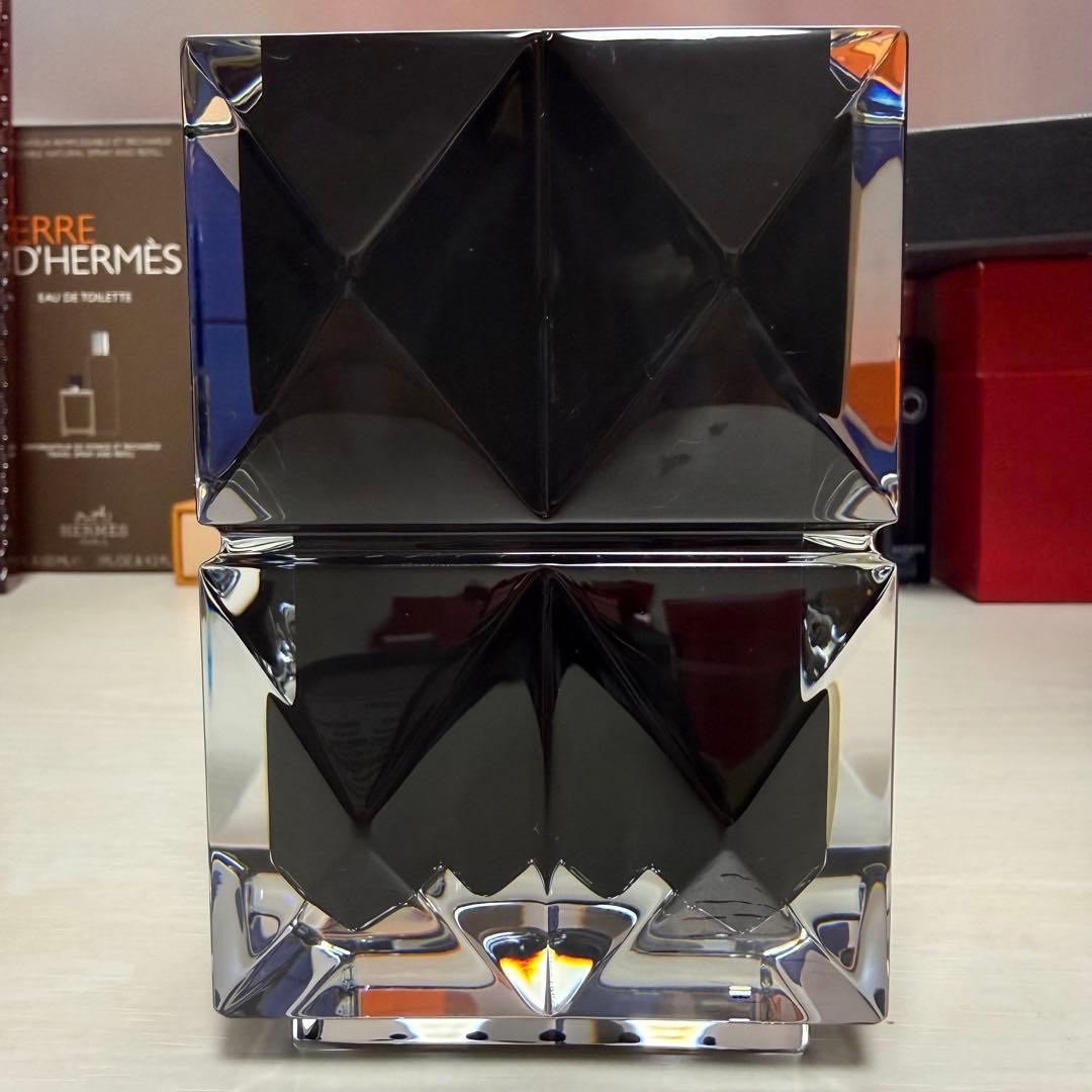 バカラ　ルクソール　花瓶　ブラック　希少品