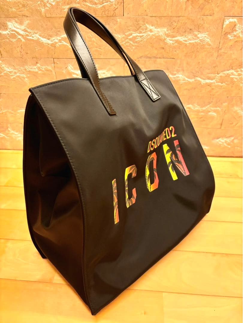 【未使用品】DSQUARED2 ICON トートバッグ ブラック