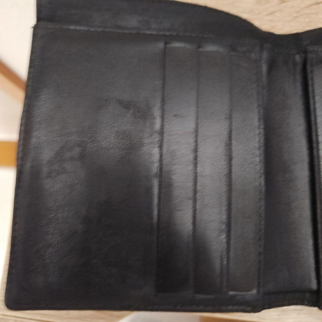 ★CHANEL ★美品★正規品★ブラック レザー 二つ折り財布