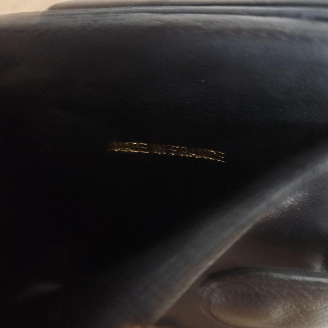 ★CHANEL ★美品★正規品★ブラック レザー 二つ折り財布