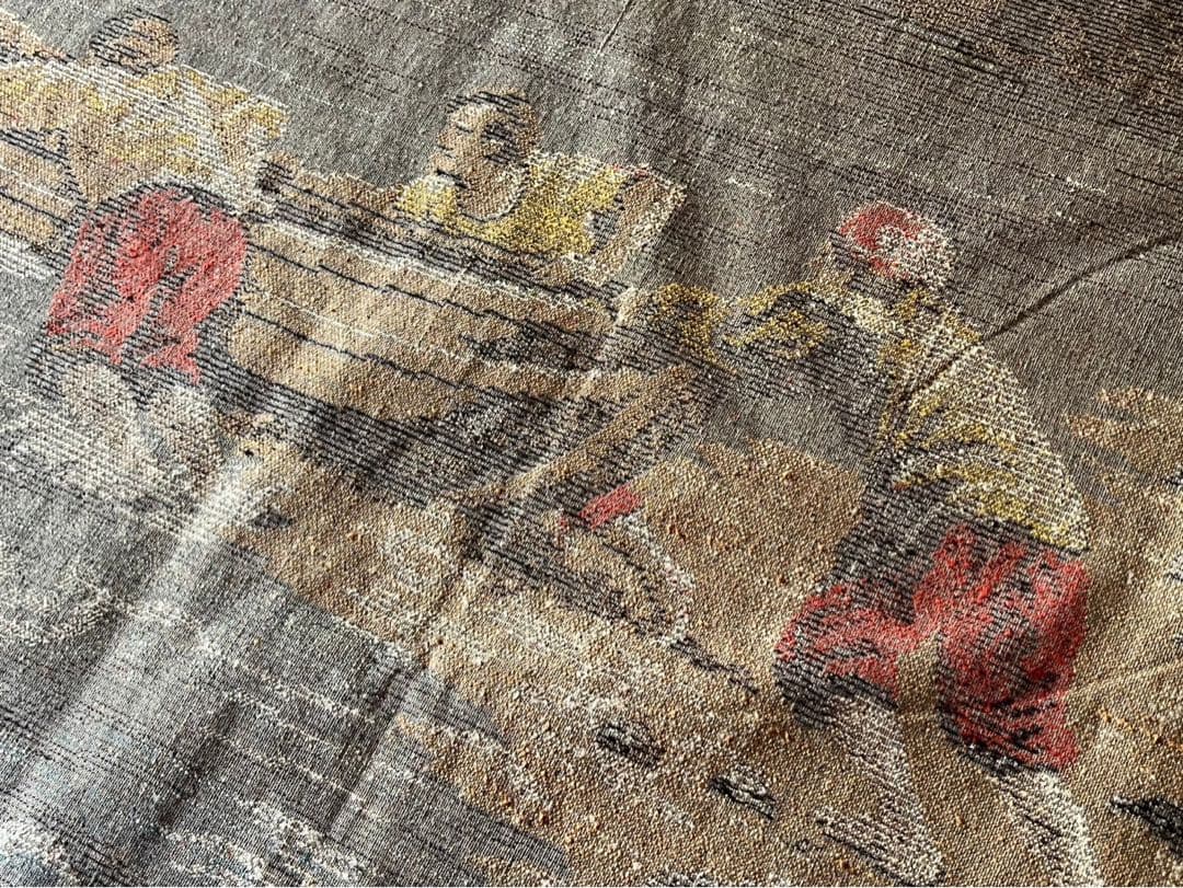 タペストリー 絨毯 ラグ 船 マット インテリア