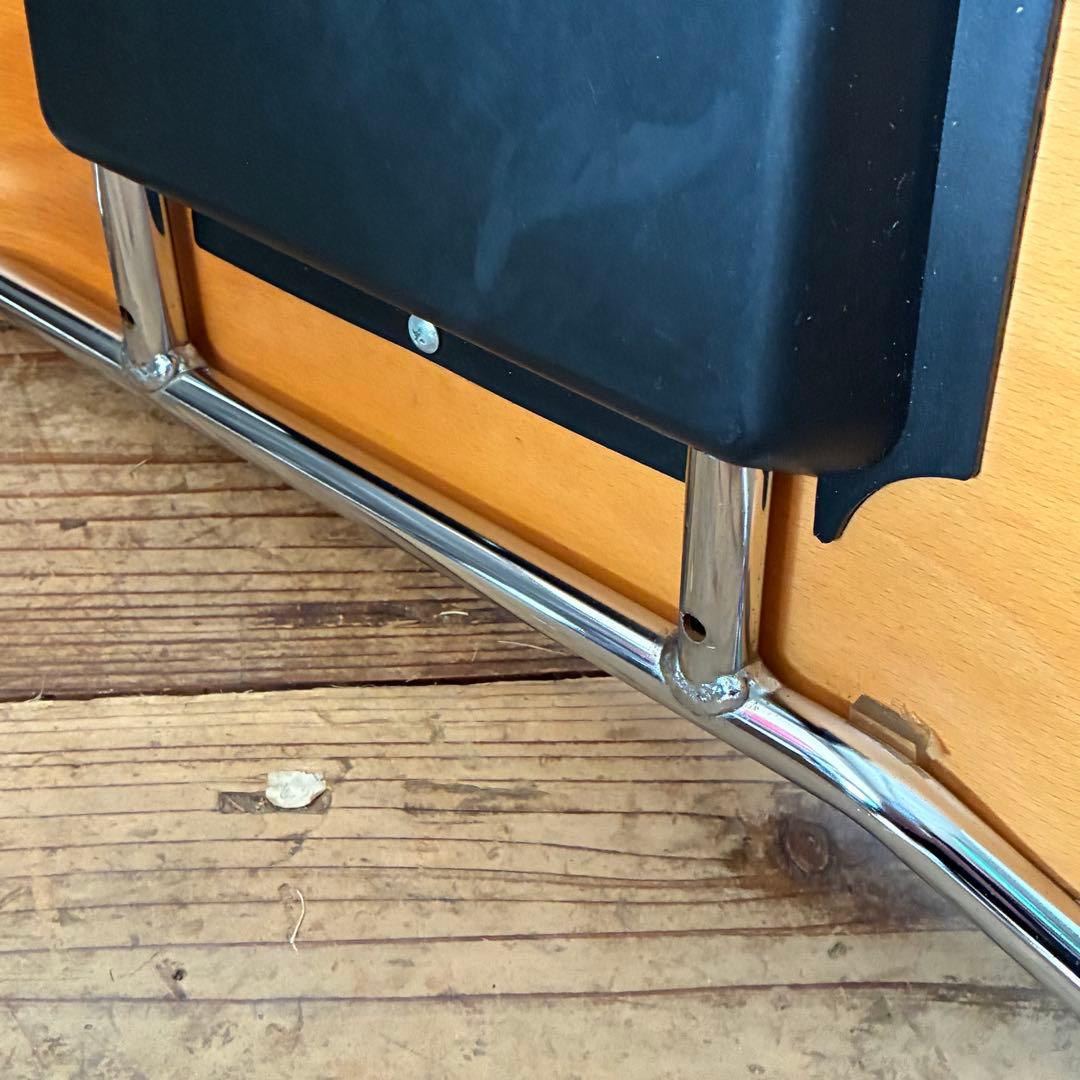 2脚セット ヴィンテージ プライウッド スタッキングチェア ②