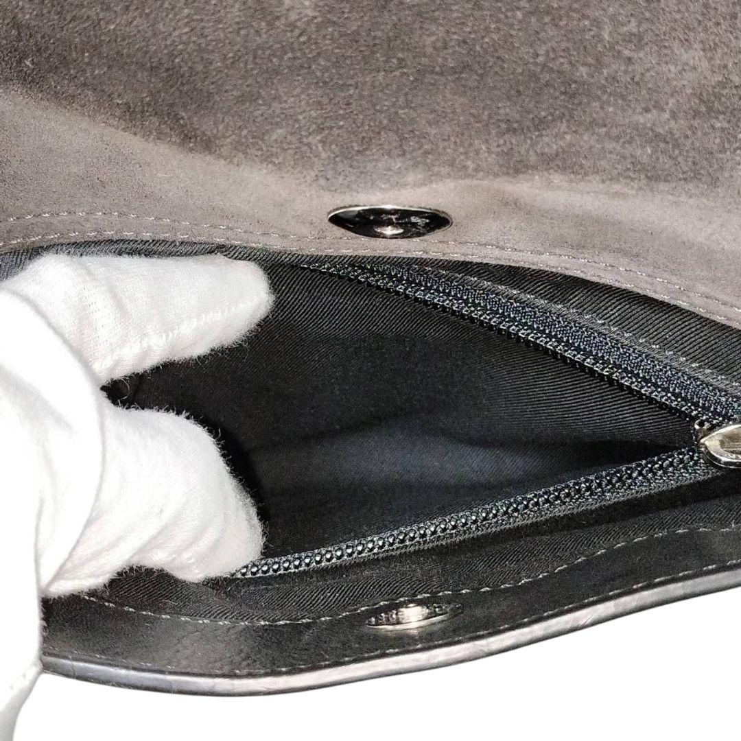 【美品】 コーチ メッセンジャーバッグ ブリーカー クーリエ スエード A4