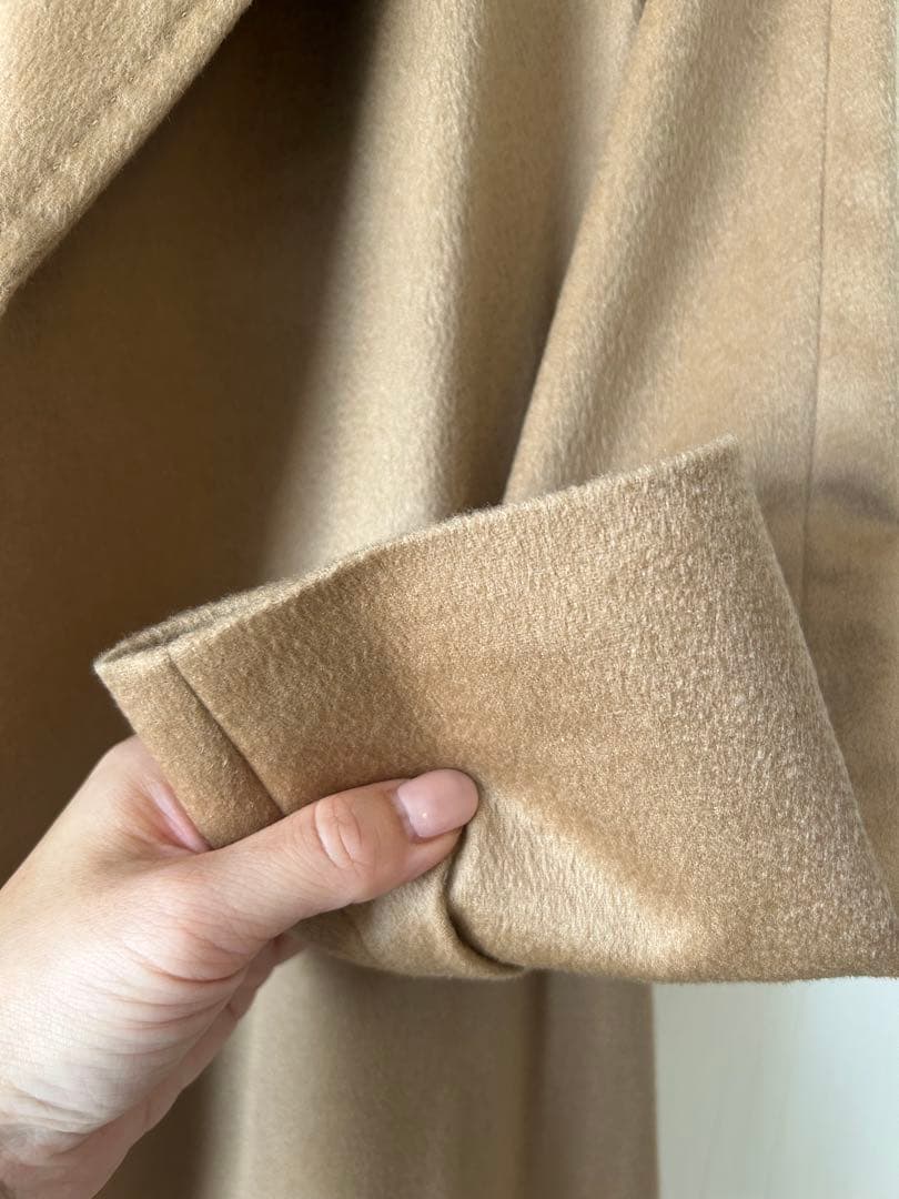 美品 old england カシミア コート キャメル 34