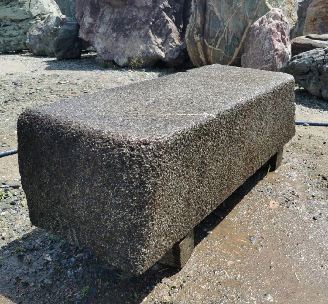 沓脱石　378キロ　庭石　石　石材　庭 坪庭　ガーデニング　置物　オブジェ