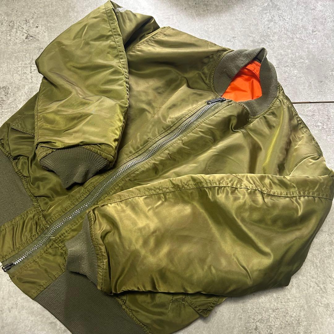 アルファインダストリーズ MA-1 usa製 フライトジャケット