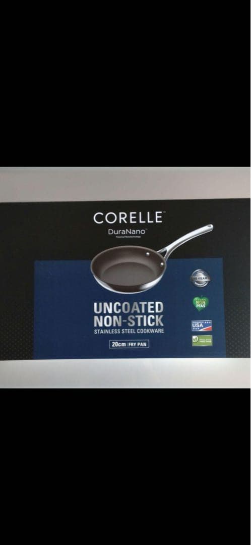 コレール CORELLE DuraNano 20cm フライパン