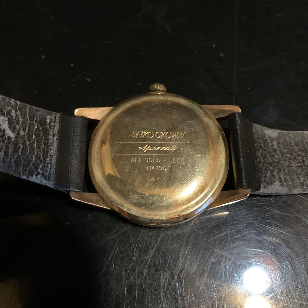 SEIKO CROWN Special 手巻き時計 稼働