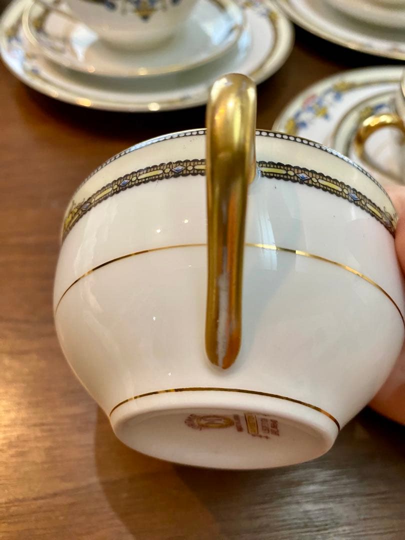 オールドノリタケ　AMISTON ティーセット