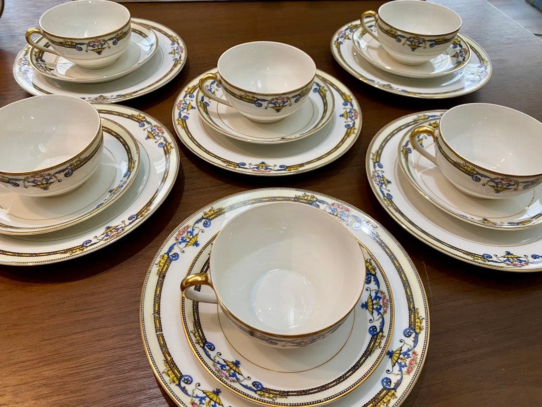 オールドノリタケ　AMISTON ティーセット