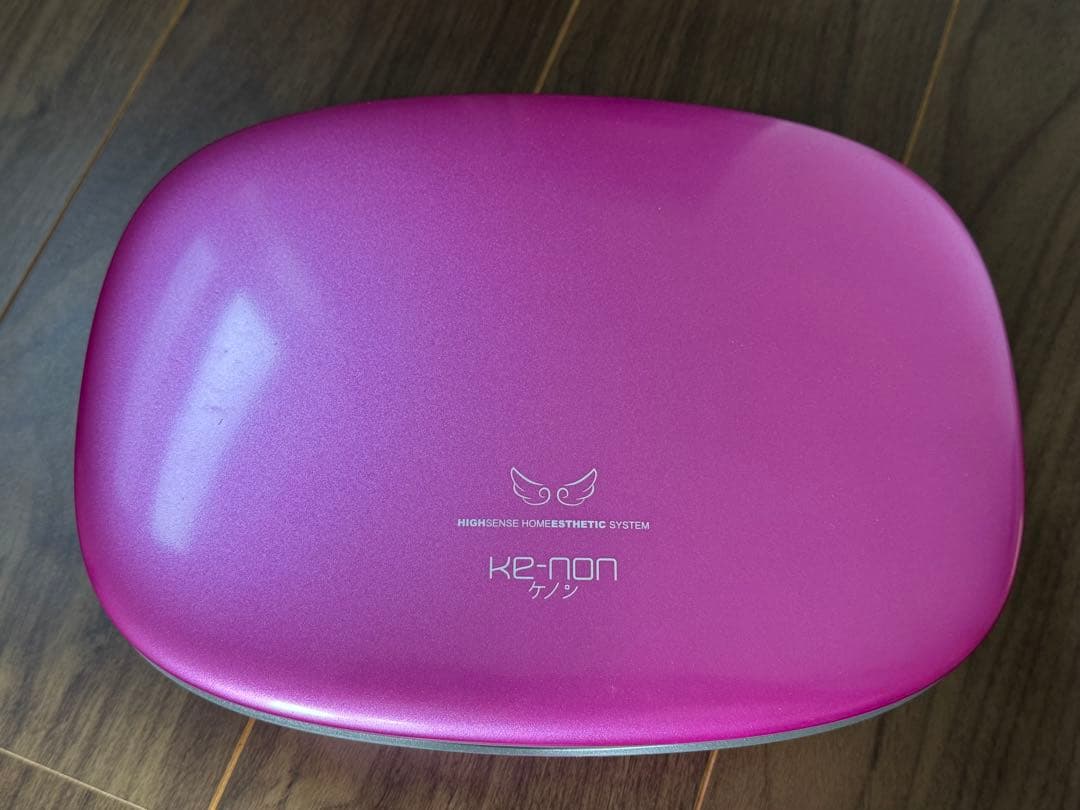美品 ver.8.4 ケノン 眉毛脱毛器付き 脱毛器 シャインピンク 美顔器