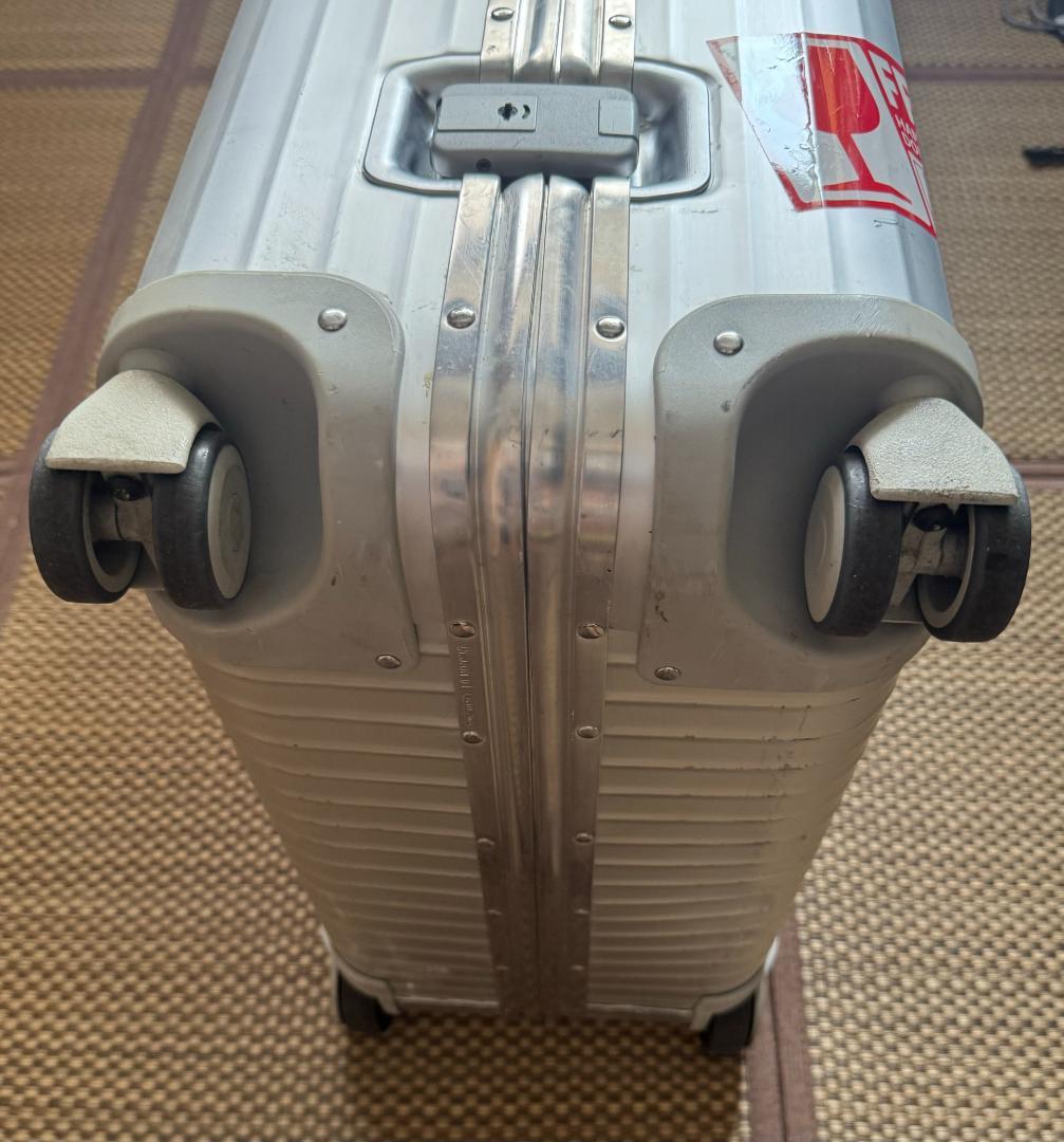 大幅値下・廃番青ロゴ・希少トップハンドルモデル・RIMOWA （98〜100L）