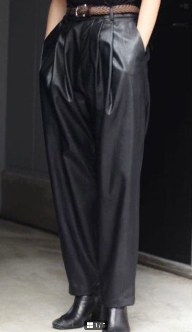 stein レザーパンツ トラウザーズ メンズ M