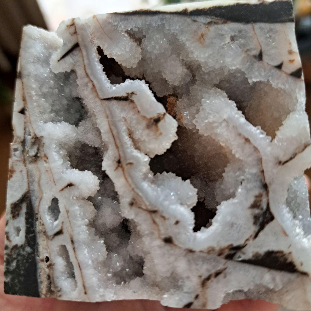 スファレライト　キューブ　置物　原石　天然石　パワーストーン