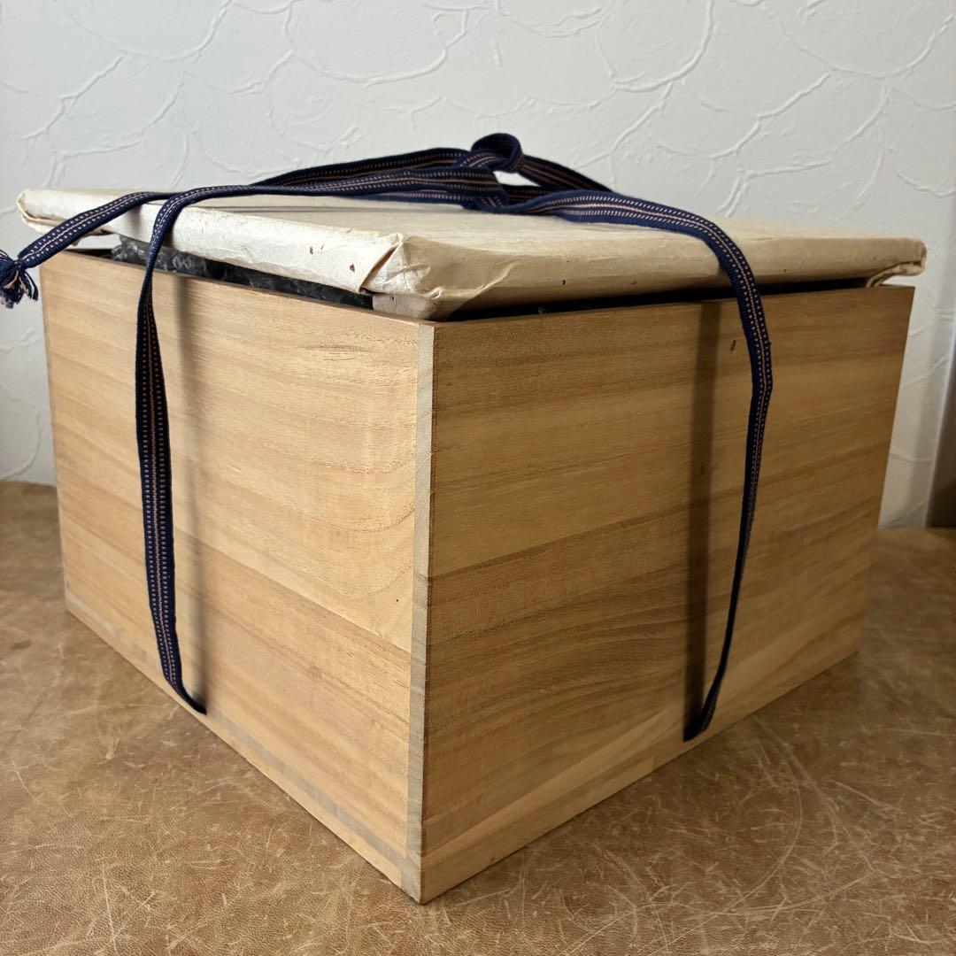 茶道具　黄瀬戸牡丹文　瓶掛　陶芸家　水野敬子作　陶器　五徳付　共箱入　未使用