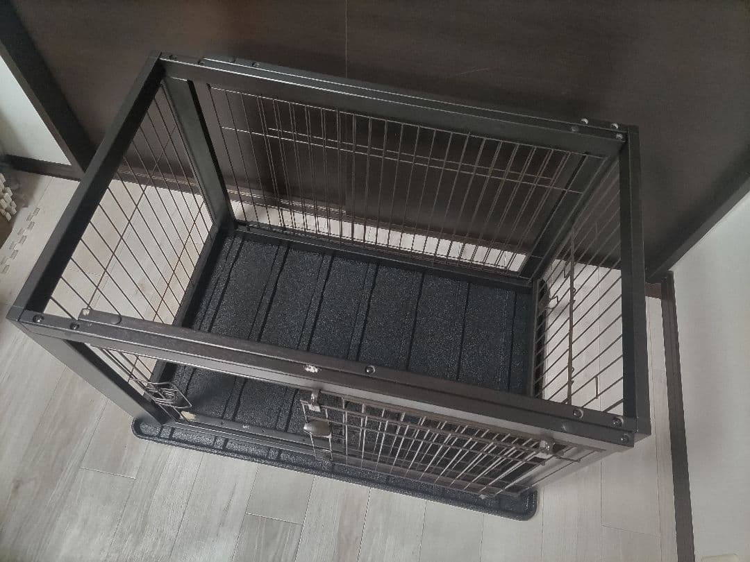 リッチェル 木製スライドペットサークル レギュラー＆仕切り ダークブラウン