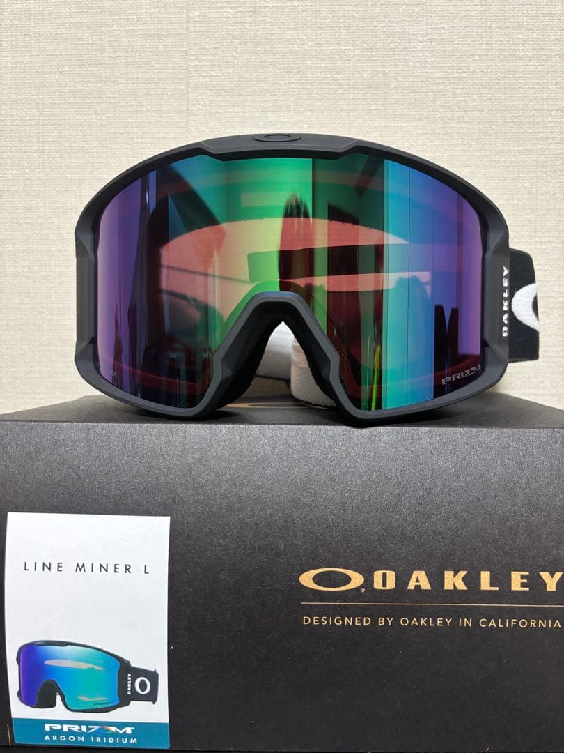 OAKLEY LINEMINER　L プリズムアルゴンイリジウム　新品