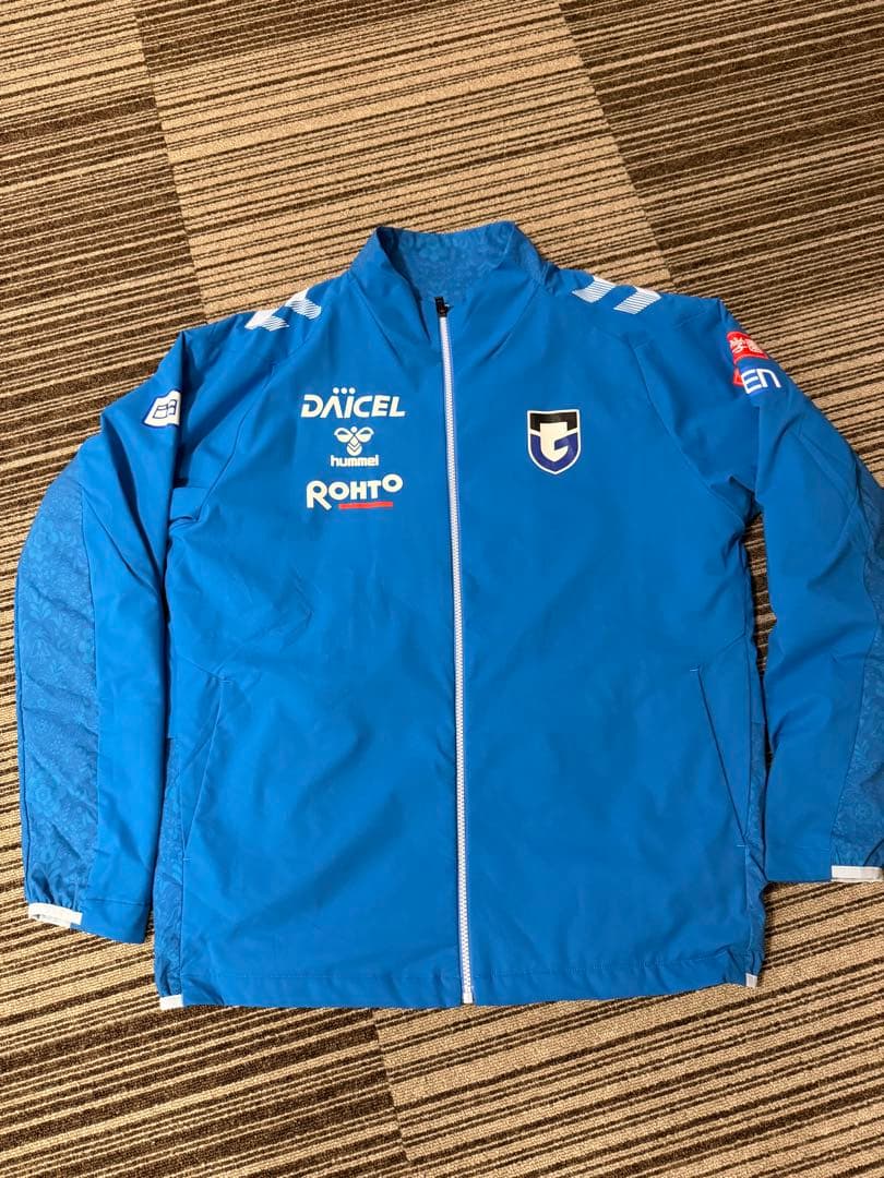 hummel ガンバ大阪 ウーブン裏付きジャケット 練習着 XO