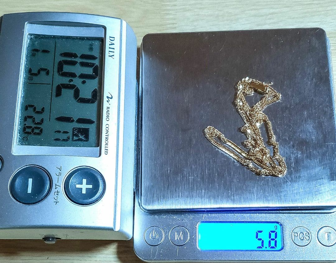 【18金 12面トリプル 約5,8g❗】喜平46cm 新品❇新春最終セール‼️