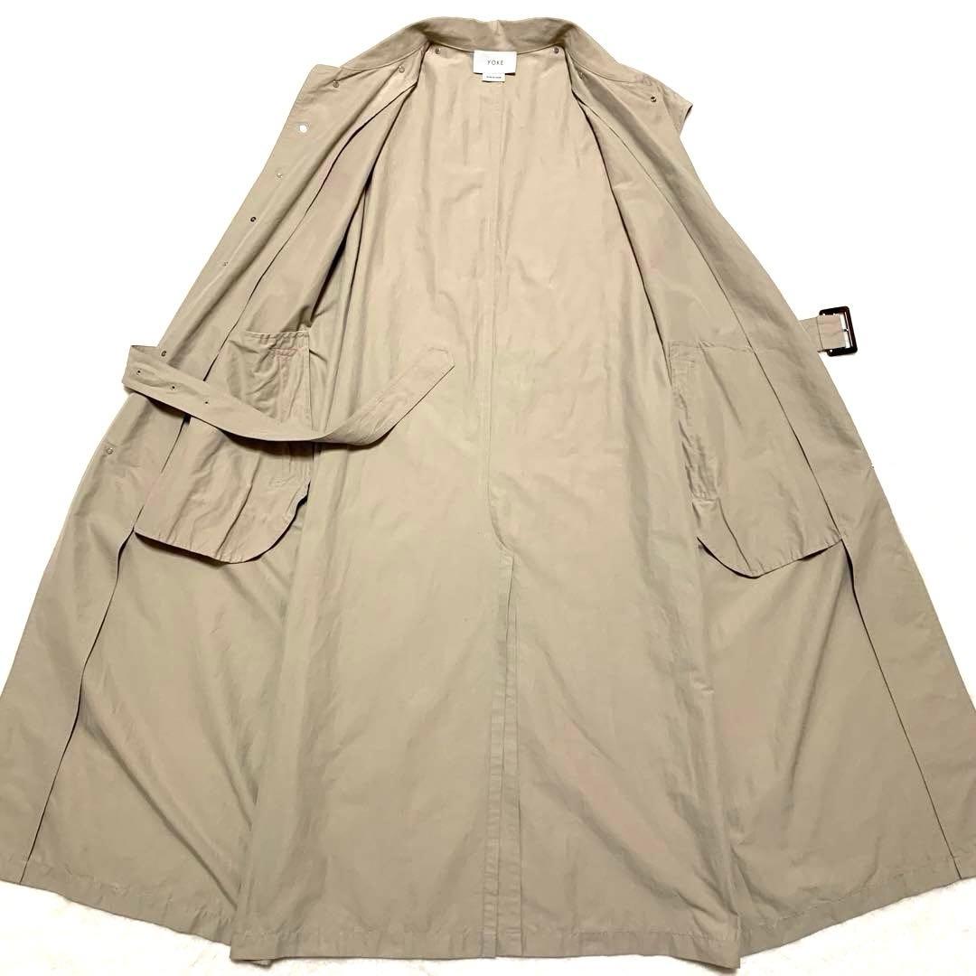 ✨良品✨YOKE DETACHABLE DUSTER COAT BEIGE M
